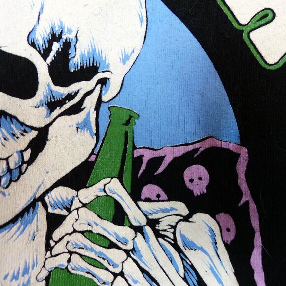 Linda Finegold A-holes Live Forever T-Shirt Mens S Black Drink Beer Pet Dogs - Picture 7 of 9